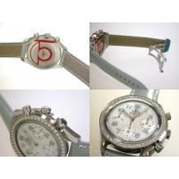 オメガスーパーコピー スピードマスター 3815.71.53 ダイヤベゼル ライトブルー皮 ホワイトシェルブルーアラビア