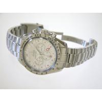 オメガスーパーコピー スピードマスター 3581.30 ブロードアロー コーアクシャル クロノグラフGMT シルバー