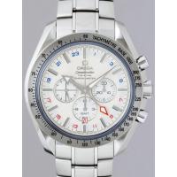 オメガスーパーコピー スピードマスター 3581.30 ブロードアロー コーアクシャル クロノグラフGMT シルバー