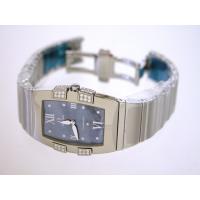 オメガスーパーコピー コンステレーション 1586.72 クアドレラ ダイヤモンド ブルーシェル