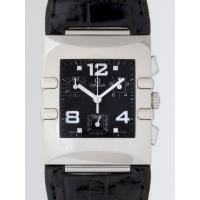 オメガスーパーコピー コンステレーション 1841.55.11 クアドラ クロノ ブラック皮 ブラック 4Pダイヤ