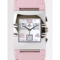 オメガスーパーコピー コンステレーション 1841.70.34 クアドラ ピンク皮 ホワイトシェルピンクアラビア