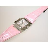 オメガスーパーコピー コンステレーション 1841.70.34 クアドラ ピンク皮 ホワイトシェルピンクアラビア