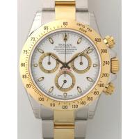 ロレックススーパーコピー ROLEX デイトナ 116523 ホワイト 自動巻 YG/SS