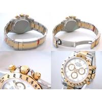 ロレックススーパーコピー ROLEX デイトナ 116523 ホワイト 自動巻 YG/SS