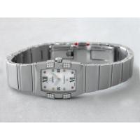 オメガスーパーコピーコンステレーション 1585.79 クアドレラ ミニ ダイヤモンド ホワイトシェル