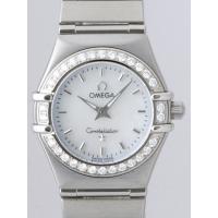 オメガスーパーコピー コンステレーション 1466.71 ダイヤベゼル ホワイトシェル レディース