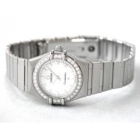 オメガスーパーコピー コンステレーション 1466.71 ダイヤベゼル ホワイトシェル レディース