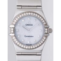 オメガスーパーコピー コンステレーション マイチョイス 1475.71 ダイヤベゼル ホワイトシェル