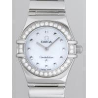 オメガスーパーコピー コンステレーション ミニ 1465.71 マイチョイス ダイヤベゼル ホワイトシェル