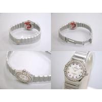 オメガスーパーコピー コンステレーション ミニ 1465.79 アイリス ダイヤベゼル カラーストーン ホワイトシェル