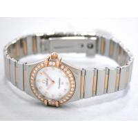 オメガスーパーコピー コンステレーション ミニ 1368.71 マイチョイス ダイヤベゼル ホワイトシェル