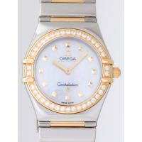 オメガスーパーコピーコンステレーション 1376.71 マイチョイス ダイヤベゼル ホワイトシェル