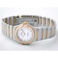 オメガスーパーコピーコンステレーション 1376.71 マイチョイス ダイヤベゼル ホワイトシェル