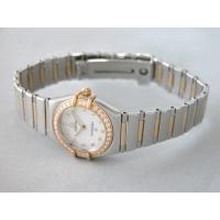 オメガスーパーコピー コンステレーション マイチョイス 1376.75 ダイヤベゼル 12Pダイヤ ホワイトシェル