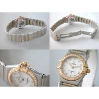 オメガスーパーコピー コンステレーション マイチョイス 1376.75 ダイヤベゼル 12Pダイヤ ホワイトシェル