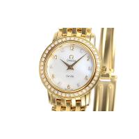 オメガスーパーコピー デビル プレステージ 4175-75 イエローゴールド ホワイト