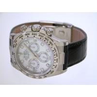 ロレックススーパーコピー ROLEX デイトナ 116519NG 黒皮 ホワイトシェル