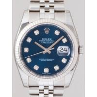 ロレックススーパーコピー ROLEX パーペチュアル デイトジャスト メンズ 116234G ジュビリーブレス ブルー