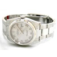 ロレックススーパーコピー ROLEX パーペチュアル デイトジャスト メンズ 116234 オイスターブレス グレーローマ