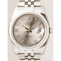 ロレックススーパーコピー ROLEX パーペチュアル デイトジャスト メンズ 116234 ジュビリーブレス シルバーコンセントリックアラビア