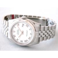 ロレックススーパーコピー ROLEX パーペチュアル デイトジャスト メンズ 116234 ジュビリーブレス ホワイトローマ