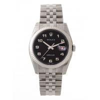 ロレックススーパーコピー ROLEX パーペチュアル デイトジャスト メンズ 116234 ジュビリーブレス ブラックコンピューターアラビア