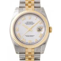 ロレックススーパーコピー ROLEX パーペチュアル デイトジャスト メンズ 116233NR ジュビリーブレス ホワイトシェルローマ