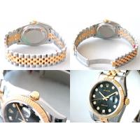 ロレックススーパーコピー ROLEX パーペチュアル デイトジャスト メンズ 116233J ジュビリーブレス ブラックコンピューター