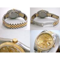 ロレックススーパーコピー ROLEX パーペチュアル デイトジャスト メンズ 116233J ジュビリーブレス シャンパンコンピューター
