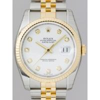 ロレックススーパーコピー ROLEX パーペチュアル デイトジャスト メンズ 116233G ジュビリーブレス ホワイト