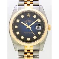ロレックススーパーコピー ROLEX パーペチュアル デイトジャスト メンズ 116233G ジュビリーブレス ブルーグラデーション