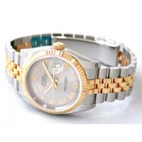ロレックススーパーコピー ROLEX パーペチュアル デイトジャスト メンズ 116233 ジュビリーブレス グレーローマ