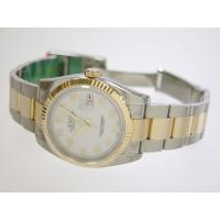 ロレックススーパーコピー ROLEX パーペチュアル デイトジャスト メンズ 116233 オイスターブレス ホワイトアラビア