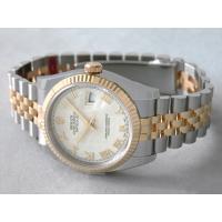 ロレックススーパーコピー ROLEX パーペチュアル デイトジャスト メンズ 116233 ジュビリーブレス アイボリーピラミッドローマ