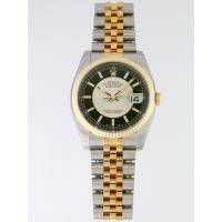 ロレックススーパーコピー ROLEX パーペチュアル デイトジャスト メンズ 116233 ジュビリーブレス ブラック／シルバー