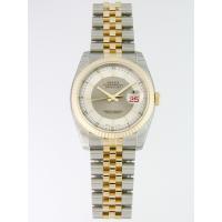 ロレックススーパーコピー ROLEX パーペチュアル デイトジャスト メンズ 116233 ジュビリーブレス シルバー／グレー