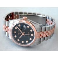 ロレックススーパーコピー ROLEX パーペチュアル デイトジャスト メンズ 116231J ジュビリーブレス ブラックコンピューター