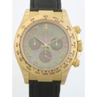 ロレックスコピー ROLEX デイトナ 116518NR 黒皮 ブラックシェル