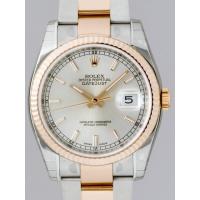 ロレックススーパーコピー ROLEX パーペチュアル デイトジャスト メンズ 116231 オイスターブレス シルバーバー