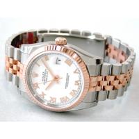 ロレックススーパーコピー ROLEX パーペチュアル デイトジャスト メンズ 116231 ジュビリーブレス ホワイトローマ