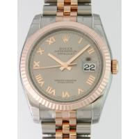 ロレックススーパーコピー ROLEX パーペチュアル デイトジャスト メンズ 116231 ジュビリーブレス グレーローマ