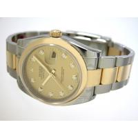 ロレックススーパーコピー ROLEX パーペチュアル デイトジャスト メンズ 116203G オイスターブレス シャンパン