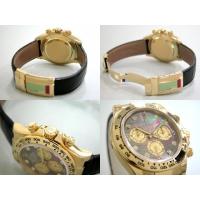 ロレックススーパーコピー ROLEX デイトナ 116518NG 黒皮 ブラックシェル