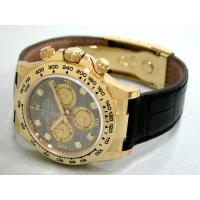ロレックススーパーコピー ROLEX デイトナ 116518NG 黒皮 ブラックシェル