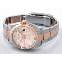 ロレックススーパーコピー ROLEX パーペチュアル デイトジャスト メンズ 116201J オイスターブレス ピンクコンピューター