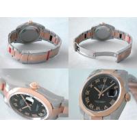 ロレックススーパーコピー ROLEX パーペチュアル デイトジャスト メンズ 116201 オイスターブレス ブラックローマ