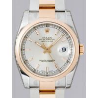 ロレックススーパーコピー ROLEX パーペチュアル デイトジャスト メンズ 116201 オイスターブレス シルバー