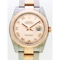 ロレックススーパーコピー ROLEX パーペチュアル デイトジャスト メンズ 116201 オイスターブレス ピンクローマ