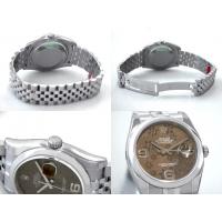 ロレックススーパーコピー ROLEX パーペチュアル デイトジャスト メンズ 116200 ジュビリーブレス ブラウンフラワー